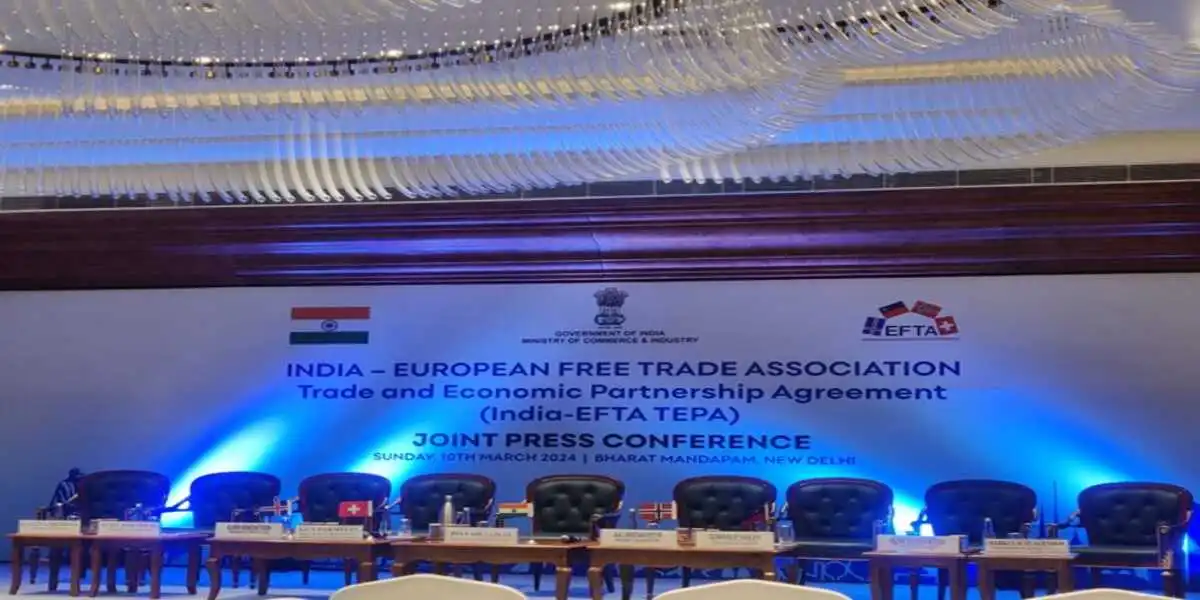 India EFTA trade deal